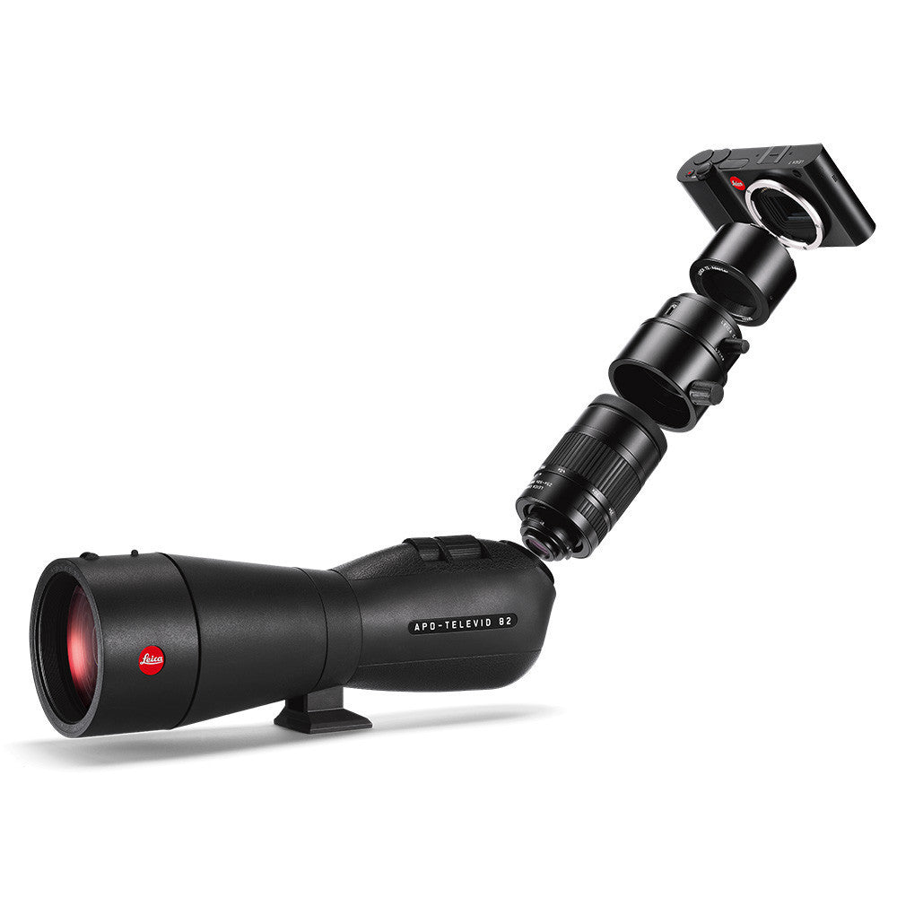 Leica T Digiscoping Kit with APO-Televid 82 Angled and T (Typ 701) Black