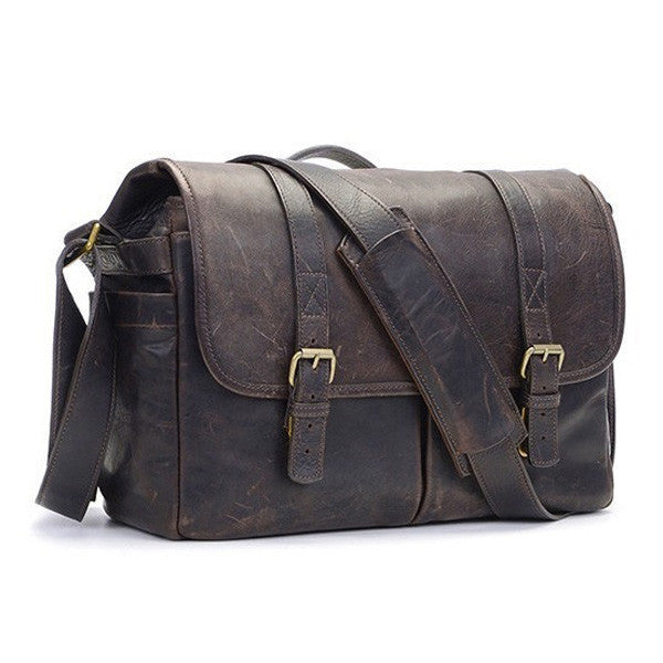 The ONA Brixton camera and laptop messenger bag