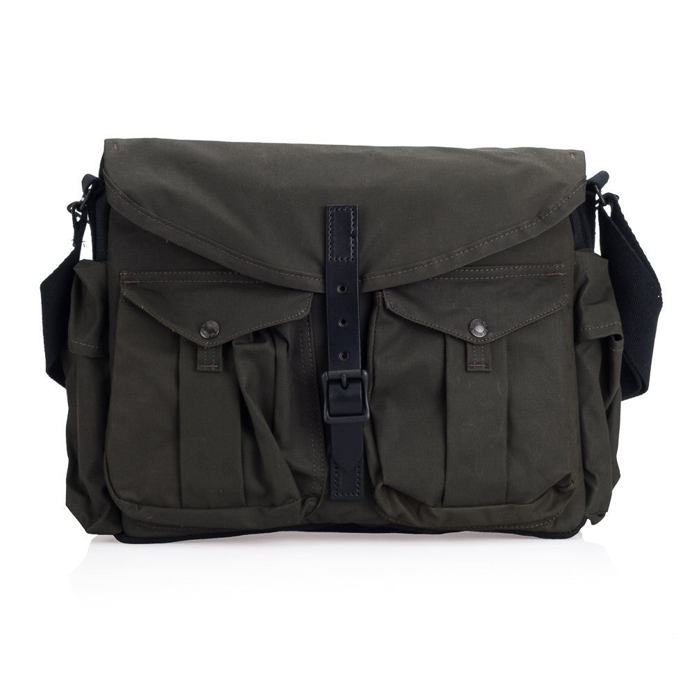 Filson Harvey Messenger Bag, Magnum Black – supply-theme-blue