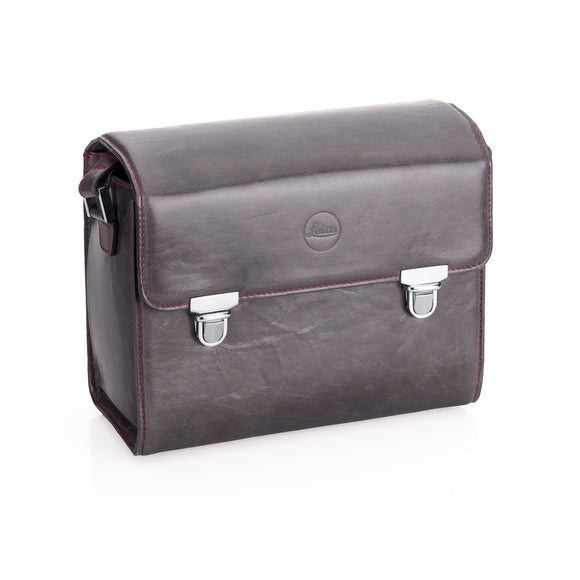 Used Leica System case, Small, Leather Stone Grey