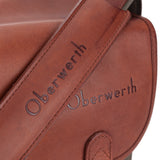 Oberwerth Freiburg Medium Cordura/Leather Photo Bag - Olive/Light Brown