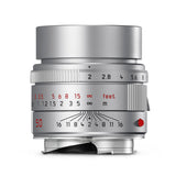 Leica APO-Summicron-M 50mm f/2.0 ASPH, silver anodized finish
