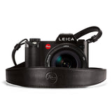 Leica Wide Camera Strap - black leather