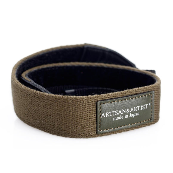 Artisan & Artist* ACAM 104 Acrylic Strap - Khaki