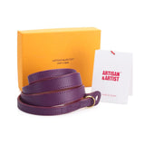 Artisan & Artist* ACAM 276 Leather Strap - Purple