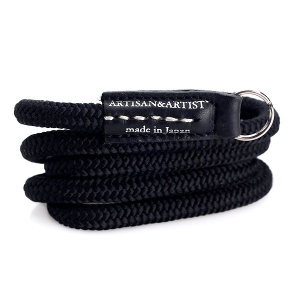 Artisan & Artist* ACAM 301 Silk Neck Strap - Black