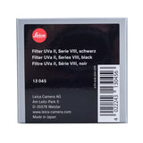 Leica UVA II Filter, Series VIII, Black