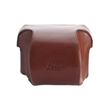 Leica Ever ready case Naturally tanned leather cognac