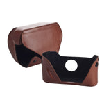 Leica Ever ready case Naturally tanned leather cognac