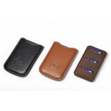 Leica SD Card & Credit Card Holder, leather, cognac