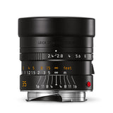 Leica Summarit-M 35mm f/2.4 ASPH Black Anodized Finish
