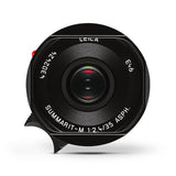 Leica Summarit-M 35mm f/2.4 ASPH Black Anodized Finish