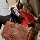 ONA Bowery Camera Bag - Antique Cognac, Leica Edition
