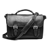 ONA Brooklyn Premium Leather Camera Satchel - Black