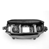 ONA Brooklyn Premium Leather Camera Satchel - Black