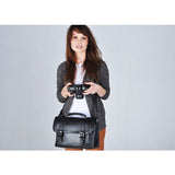 ONA Brooklyn Premium Leather Camera Satchel - Black