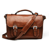 ONA Brooklyn Premium Leather Camera Satchel - Chestnut