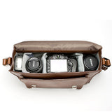 ONA Brooklyn Premium Leather Camera Satchel - Chestnut