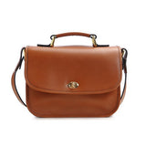 ONA Palma Leather Crossbody Camera Satchel - Antique Cognac