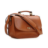 ONA Palma Leather Crossbody Camera Satchel - Antique Cognac