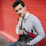 Leica Collection by ONA, Berlin M-System Leather Camera Bag - Black