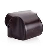 Leica Ever ready case Box calf leather dark brown