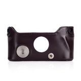 Leica Ever ready case Box calf leather dark brown