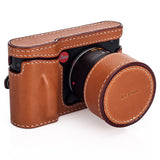 Arte di Mano Half Case + Semi Cover + Lens Cover for the Leica T (Typ 701) in Barenia Tan