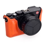 Arte di Mano Leica D-Lux (Typ 109) Half Case - Buttero Orange