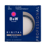 B+W 39mm F-Pro 007M Clear Filter MRC