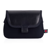 Artisan & Artist* ACAM 413X Neoprene/Leather Body Pouch