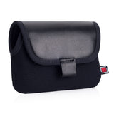 Artisan & Artist* ACAM 413X Neoprene/Leather Body Pouch