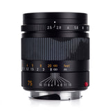 Used Leica Summarit-M 75mm f/2.5 - UVa Filter