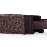 Cecilia Accessories_Neck Strap, Walnut Alpaca/Brown Leather