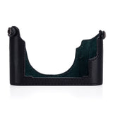Used Arte di Mano Aventino Half Case for Leica M/M-P (Typ 240) - Minerva Black with Black Stitching