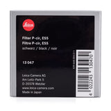 Leica E55 Circular Polarizer, Black