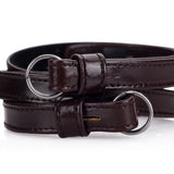 Leica Traditional carrying strap Box calf leather dark brown