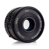 Used Leica Summarit-M 35mm f/2.4 ASPH Black Anodized Finish
