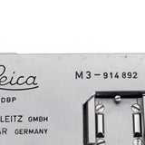 Used Leica M3 Double Stroke - Recent YYE CLA