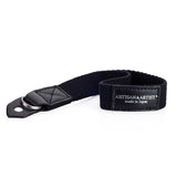 Artisan & Artist ACAM 295 Wrist Strap, Acrylic/Leather, Black