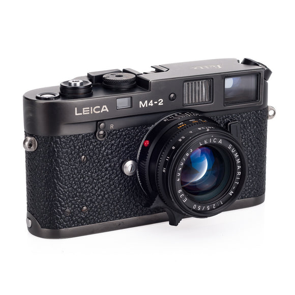 Used Leica M4-2 - Black - w/ Summarit-M 50mm f/2.5