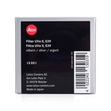 Leica UVa II Filter, E39, Silver