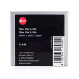 Leica UVa II Filter, E46, Silver