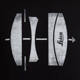 Leica Lens T-Shirt - Black/White - Large