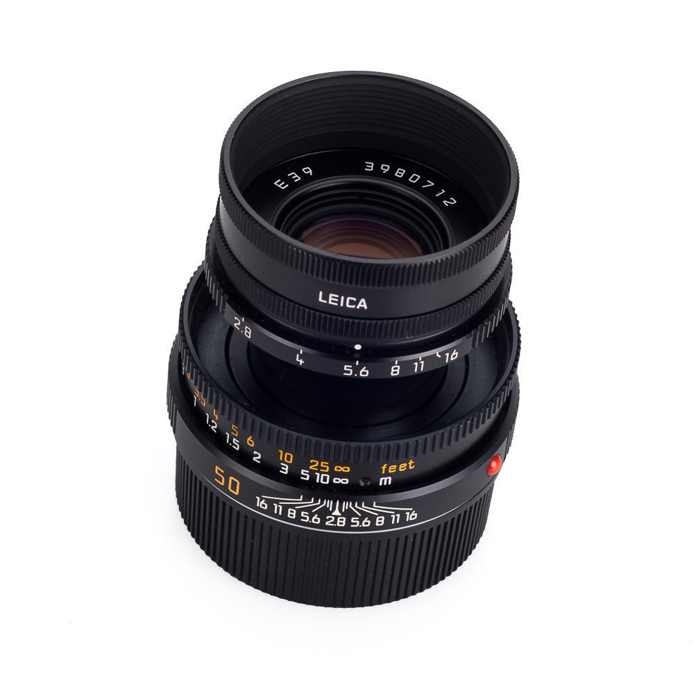 Used Leica Elmar-M 50mm f/2.8 Collapsible - Black – supply-theme-blue