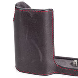 Used Leica Leather T Protector, Stone Grey