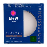 B+W 52mm F-Pro 010M UV Haze MRC