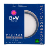 B+W 60mm F-Pro 007M Clear Filter MRC