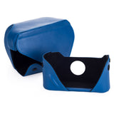 Leica Ever ready case Box calf leather blue
