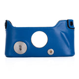 Leica Ever ready case Box calf leather blue